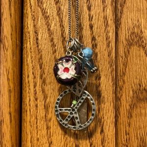 Multi-Peace Charm Necklace